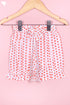 Cotton Frock & Shorts Set In Block Print